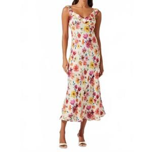 knee length dresses for ladies Maeve Pleated Midi Dress main image 1
